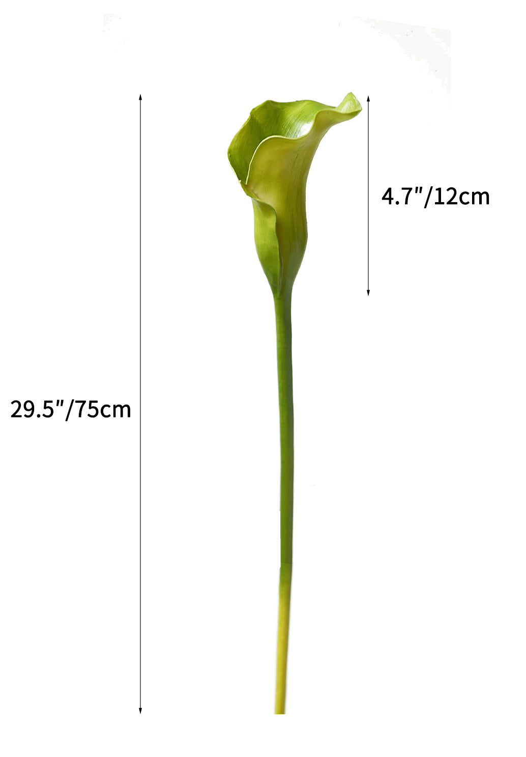Luxurious artificial calla lilies- 29.5"