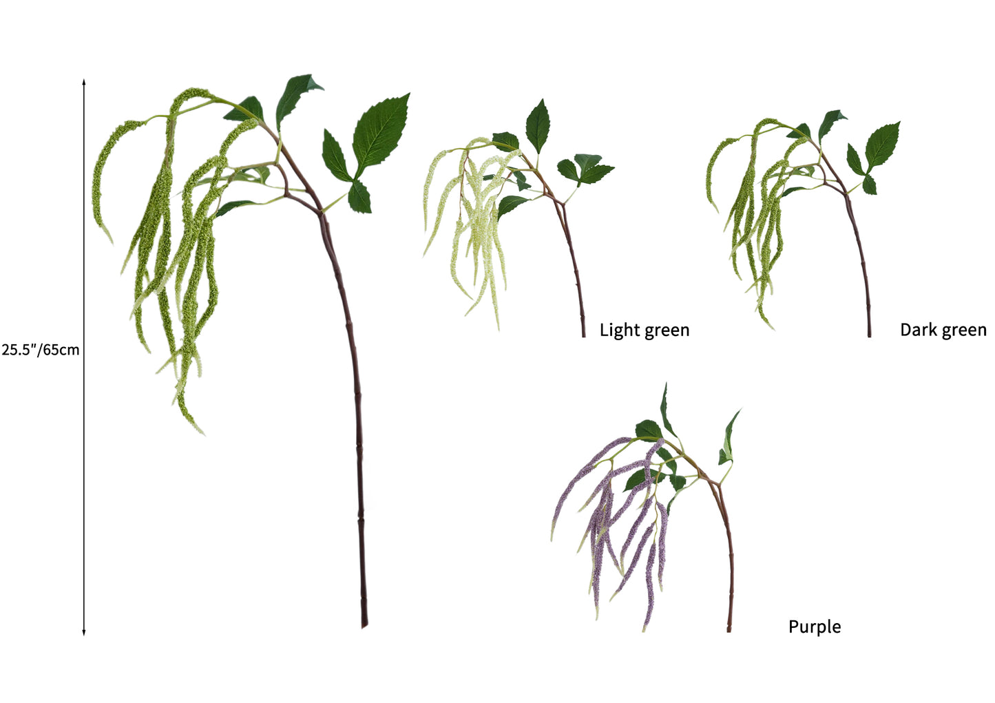 Artificial Amaranthus Stems -37.4"