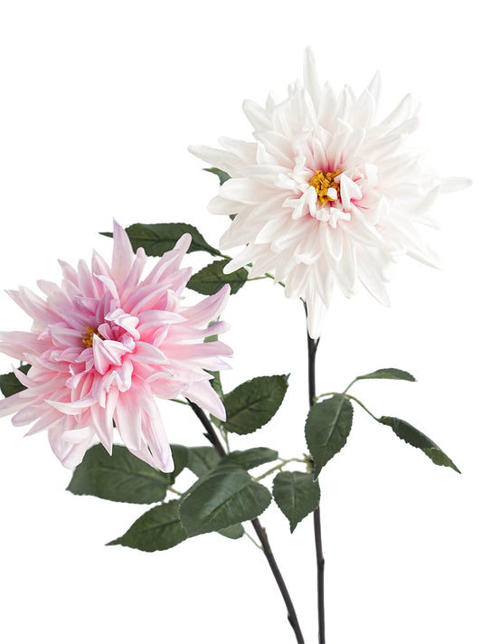 Artificial dahlias with a real touch-27.5"