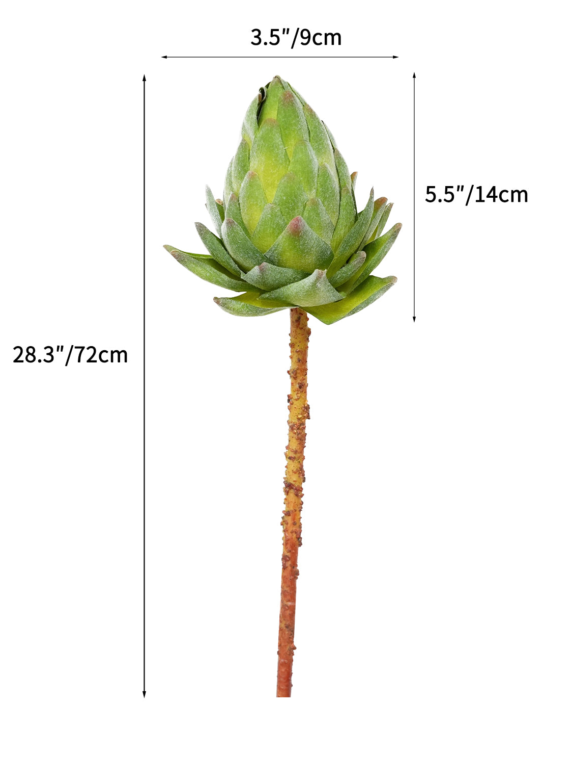 Luxurious artificial Protea cynaroides flowers- 28.4"