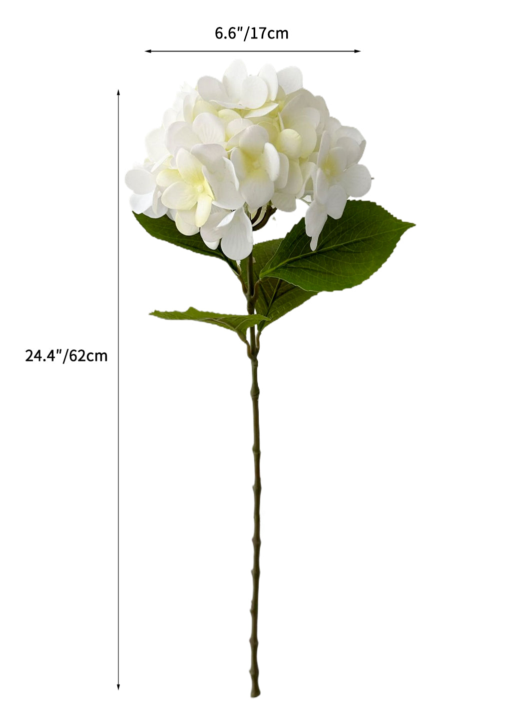 Artificial Garden Hydrangea Flowers -24.4 "