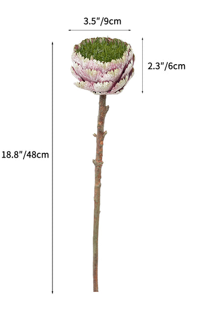 Artificial Artichoke Decor-18.8"