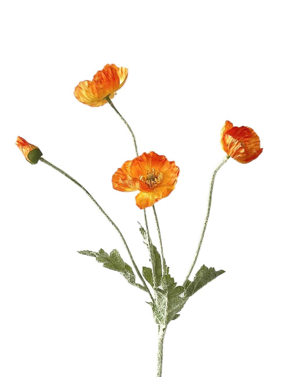 Artificial Poppy Flowers -22.8"