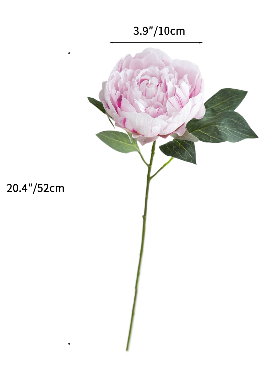 Fake Sarah Peony Artificial Sarah Bernhardt-20.4"