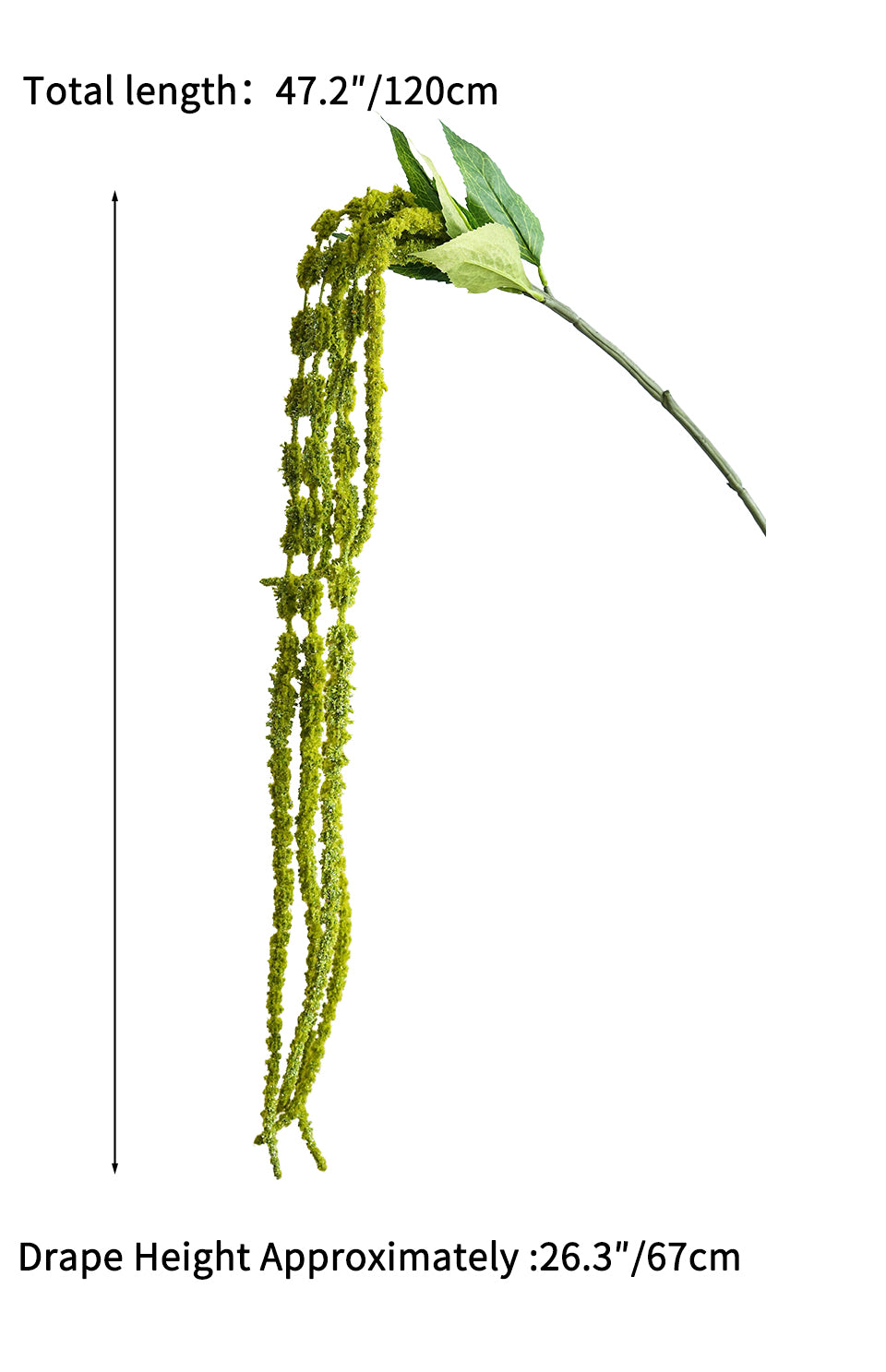 Artificial Hanging Amaranthus -47.2"