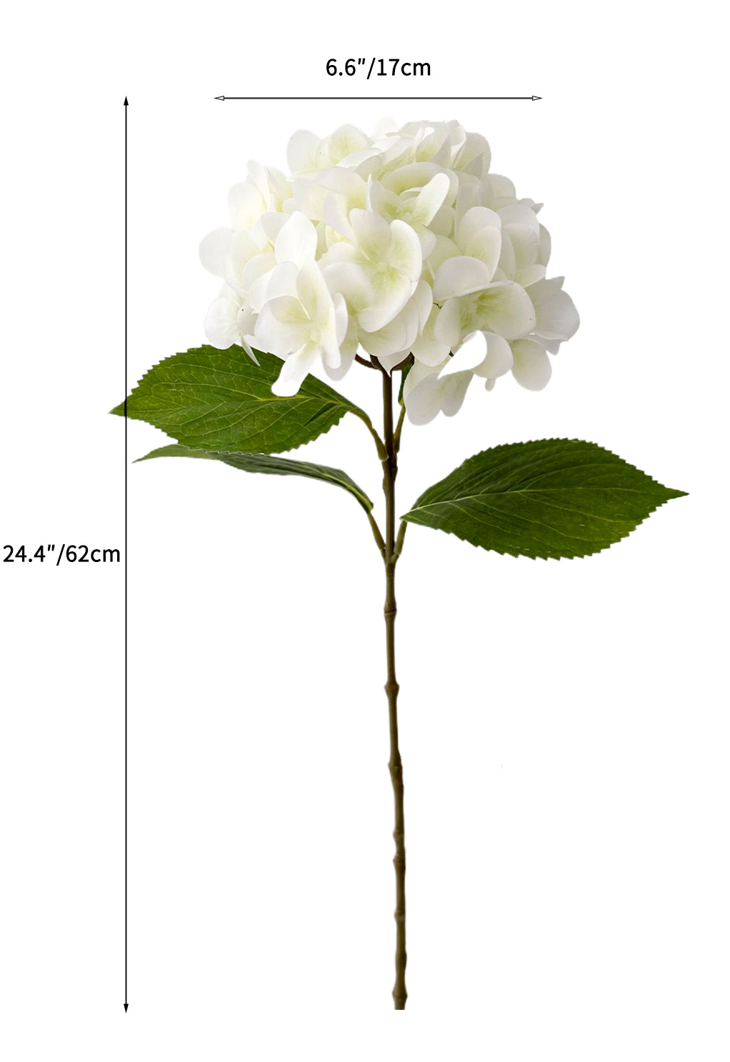 Realistic Artificial Hydrangea -24.4"