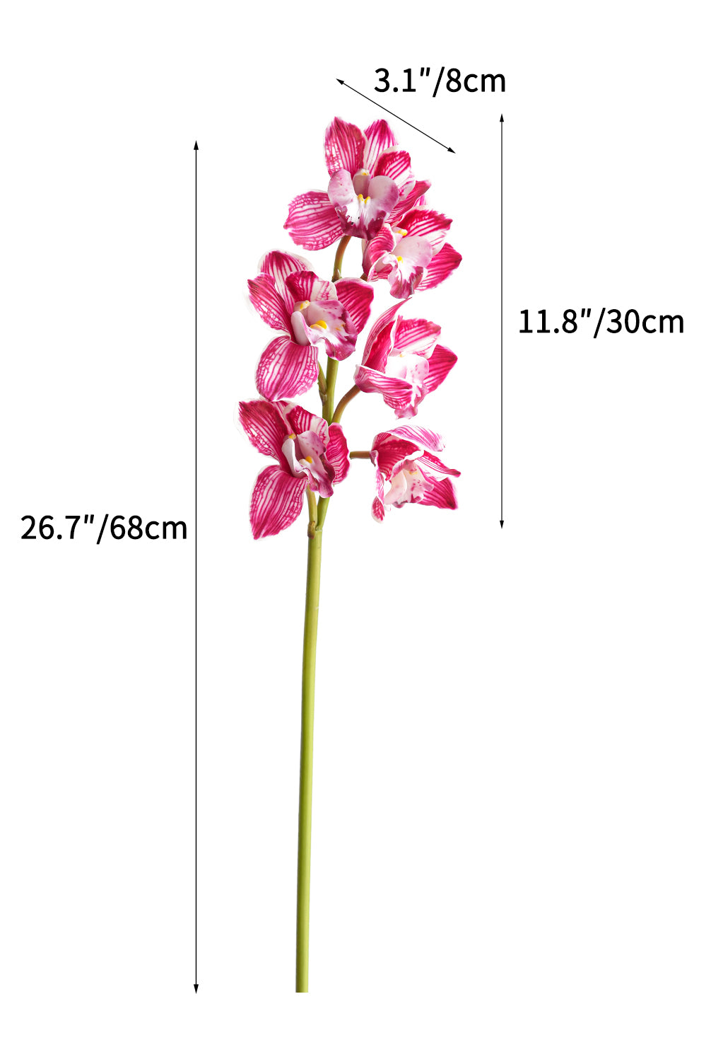 Artificial orchids with a realistic touch -26.7"