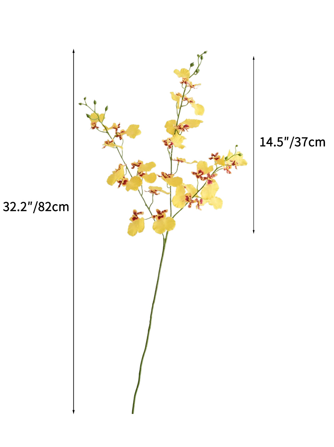 Simulated Dancing Dendrobium Artificial Orchids -32.2"