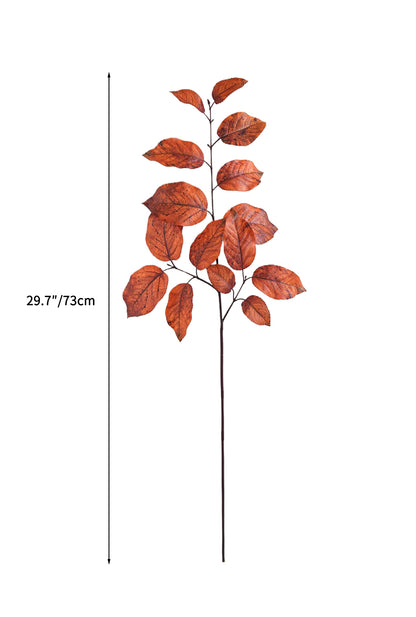 Retro Artificial Birch Leaves-29.7"