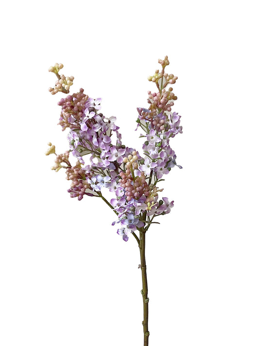 High-end and luxurious artificial lilac flowers- 26.77"