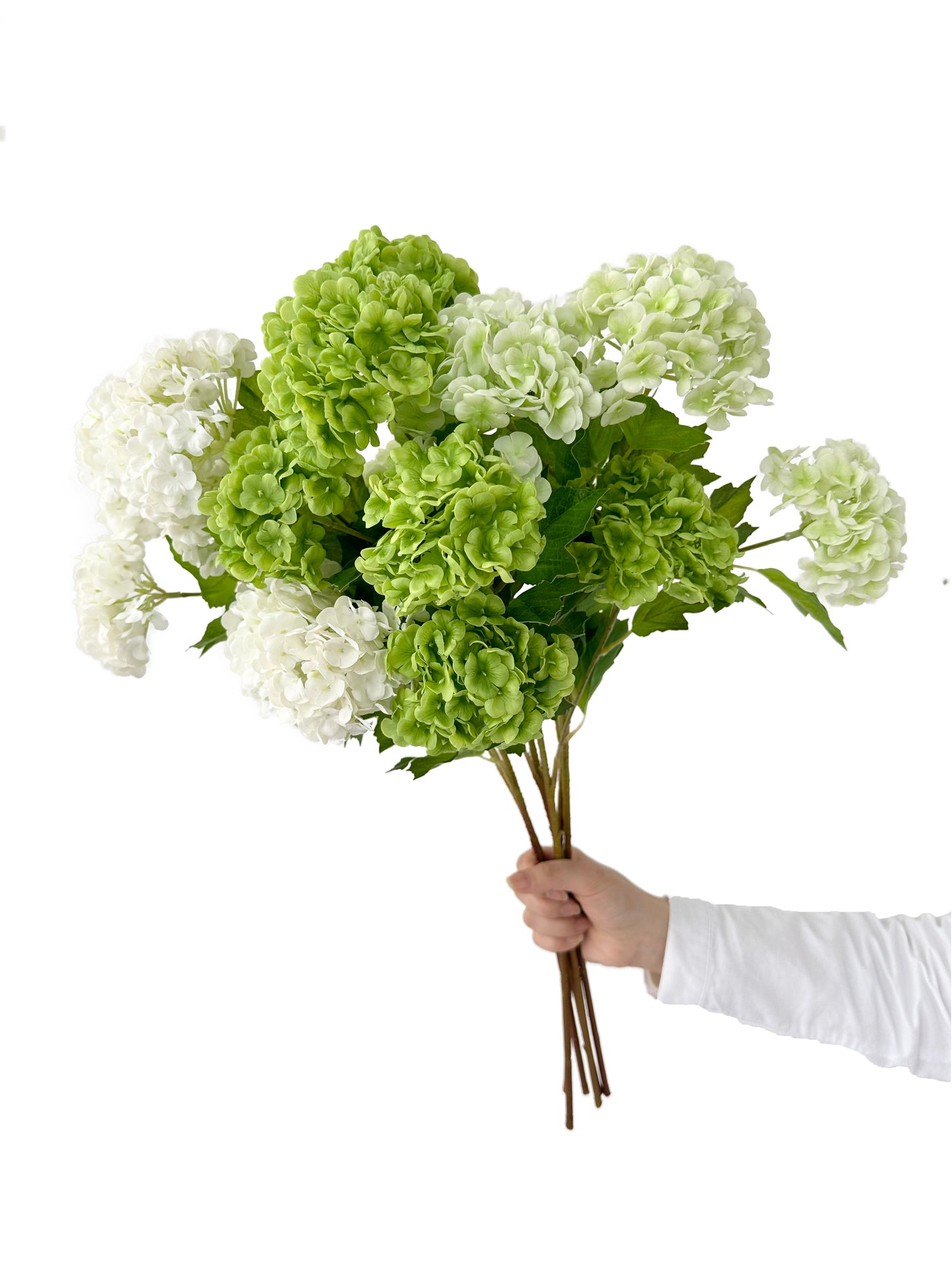 Artificial Viburnum macrocephalum flowers with a real touch- 26.4"