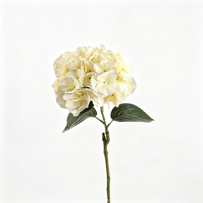 Premium Artificial Single‑Stem Large Hydrangea‑25.5"