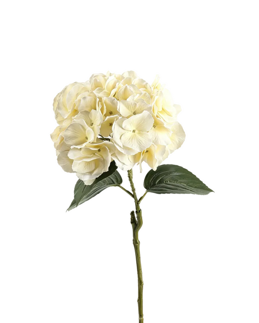 Premium Artificial Single‑Stem Large Hydrangea‑25.5"
