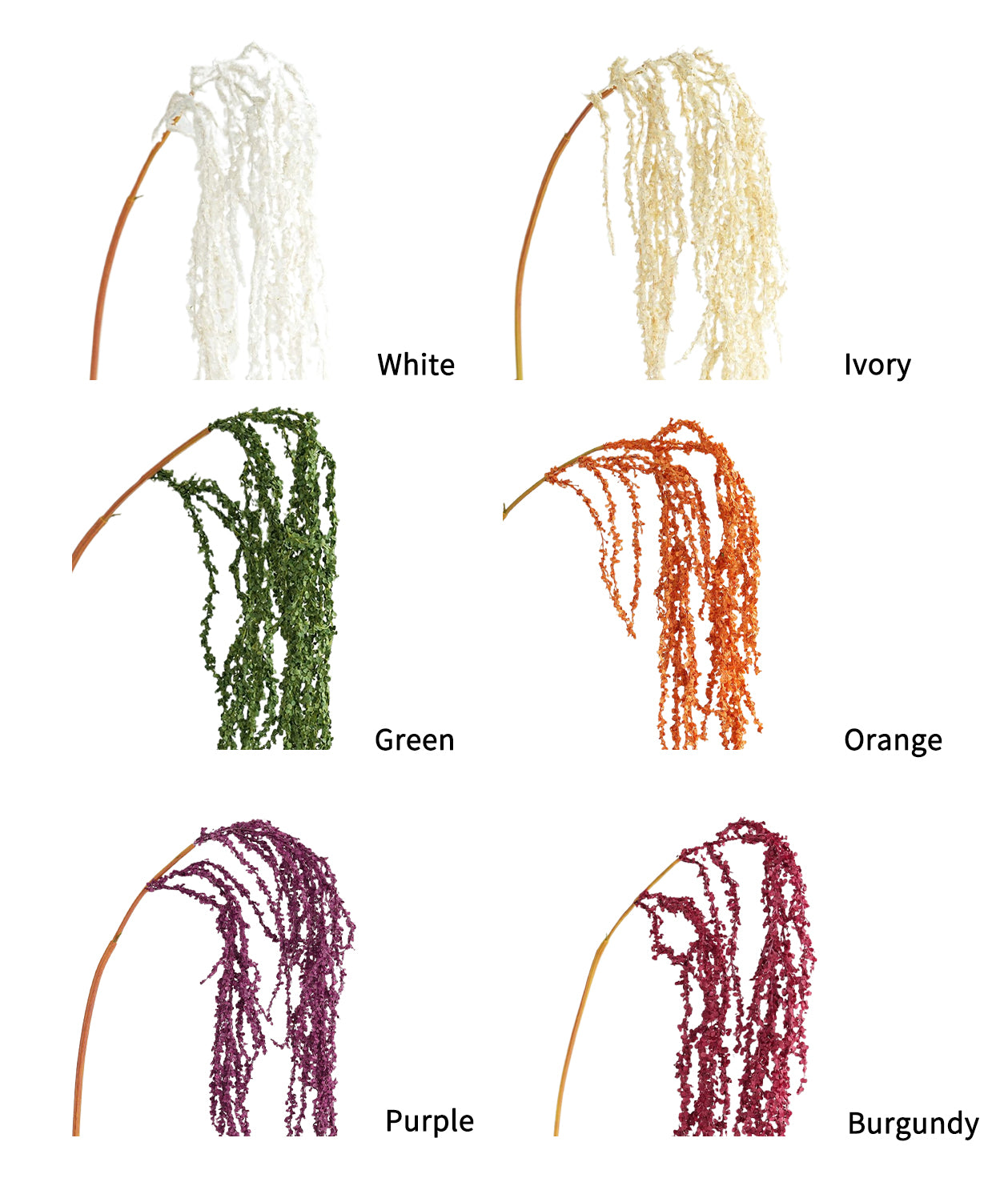 Fake Amaranthus with Branch Hanging Flowers -55.1"