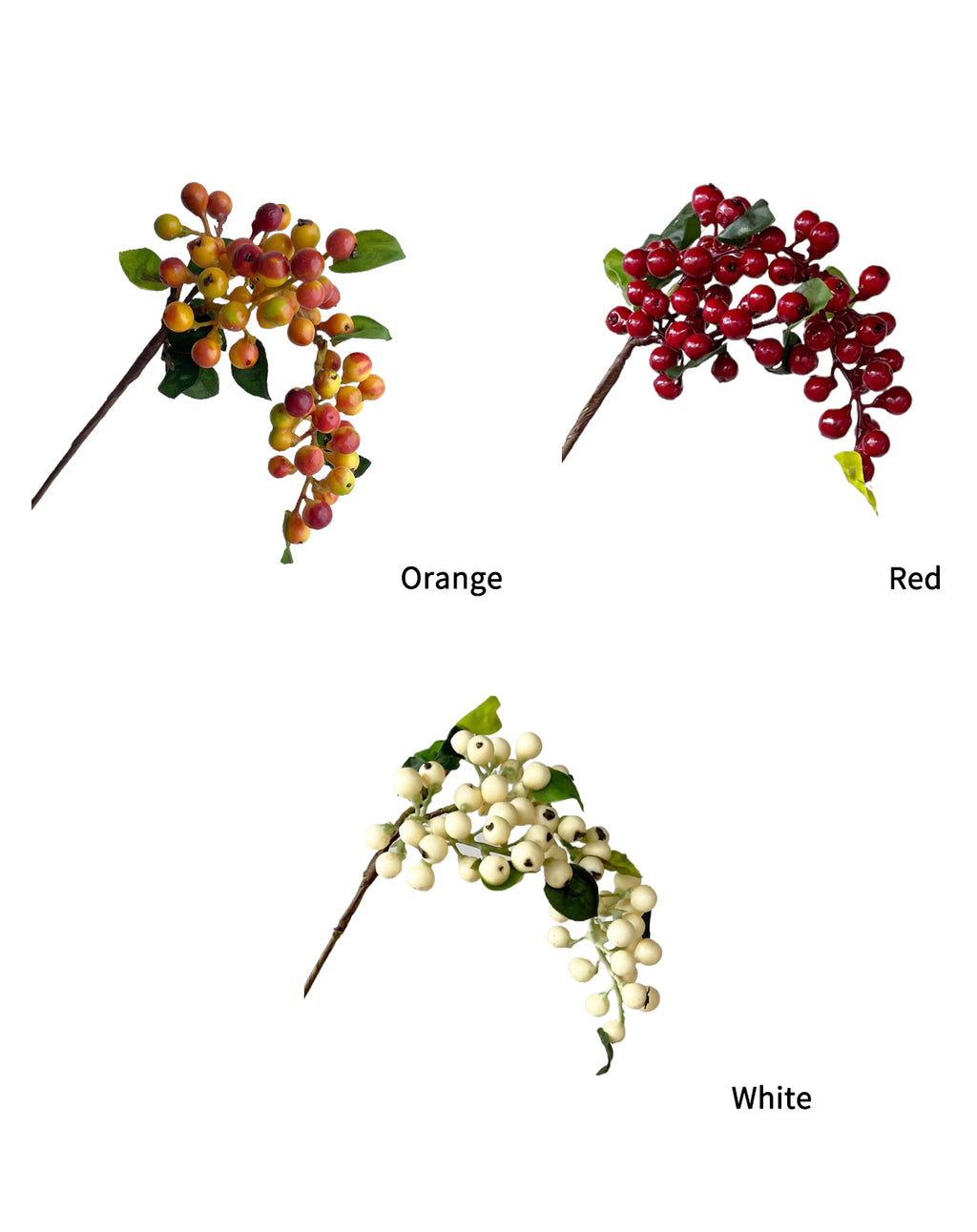 Colorful Artificial Berry -17.3"