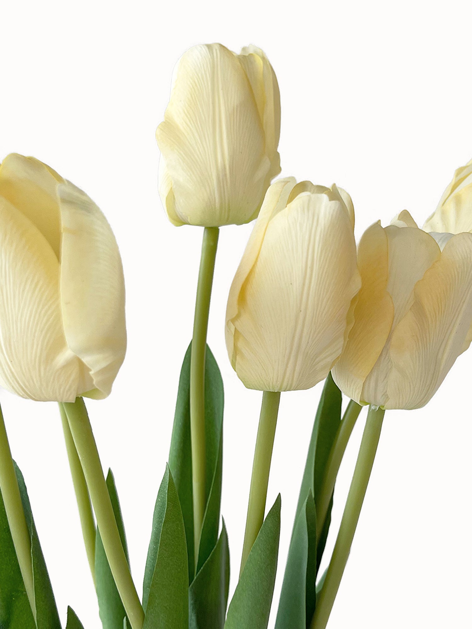 Real Touch Artificial Flowers Fake Tulips -18.8"