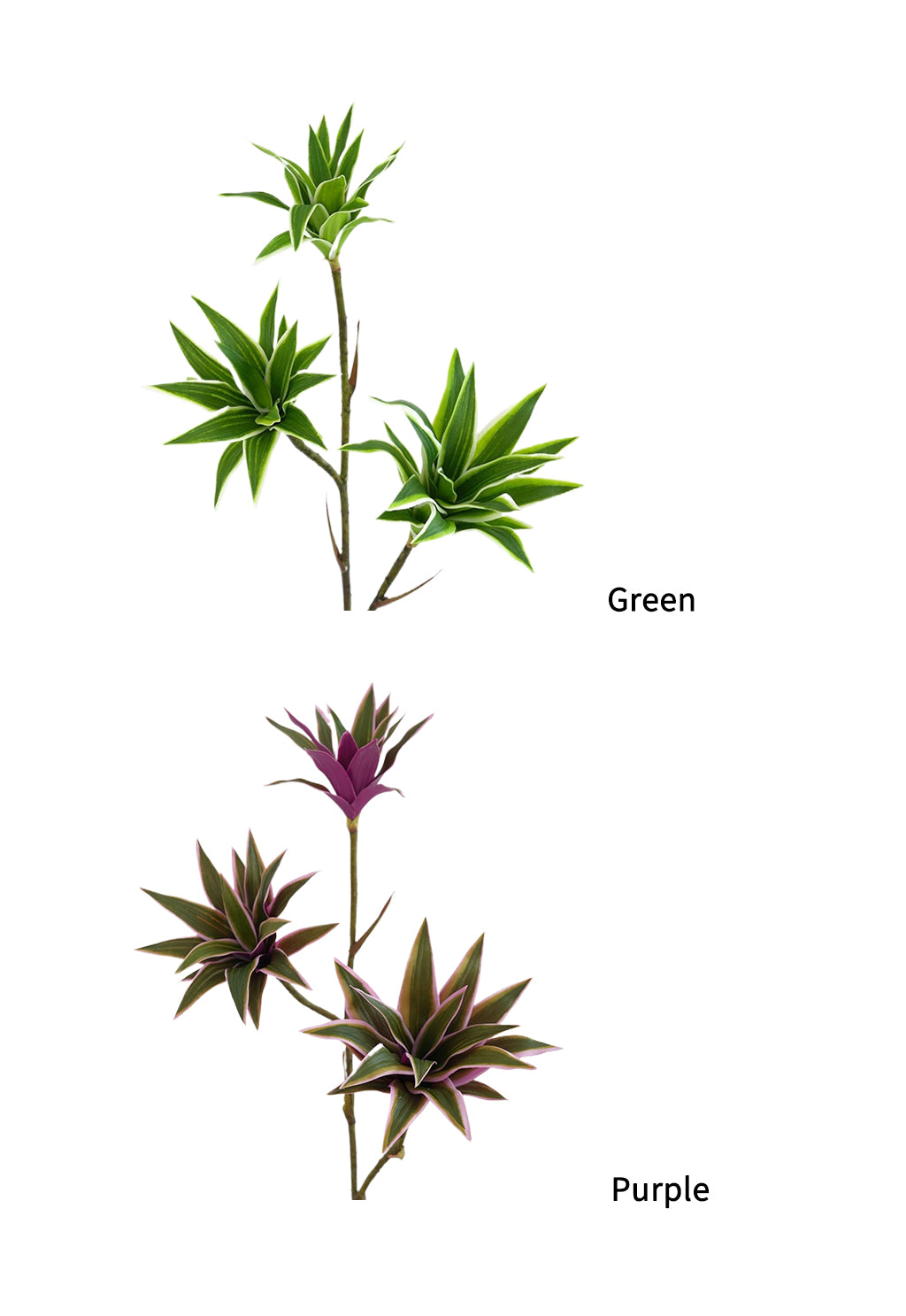 Artificial foliage green plants of Dracaena reflexa - 32.2"