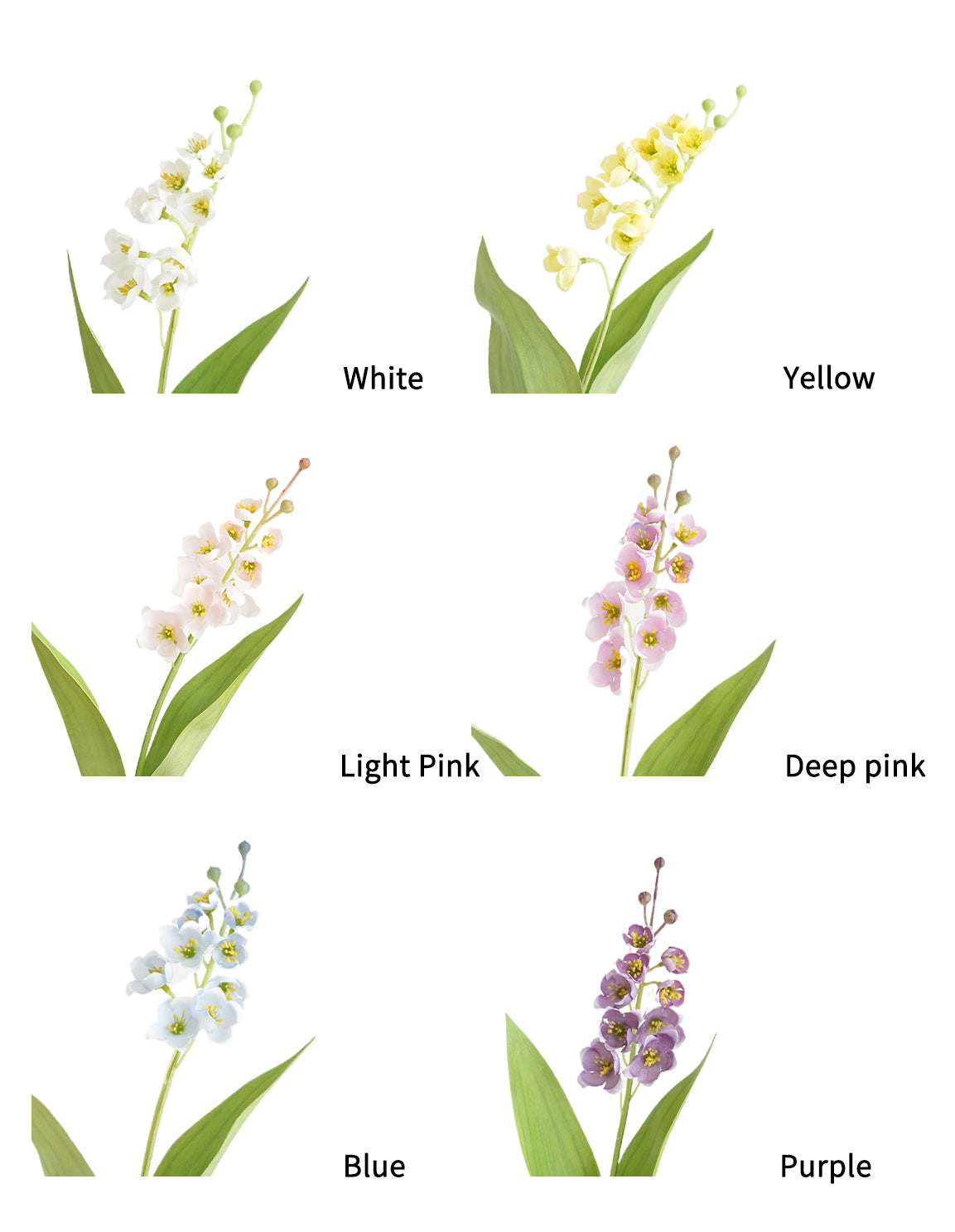 Artificial Lily of the Valley -15.7"