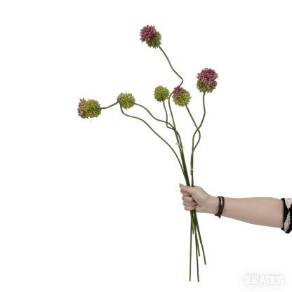 Faux Allium Bush - 27.8"
