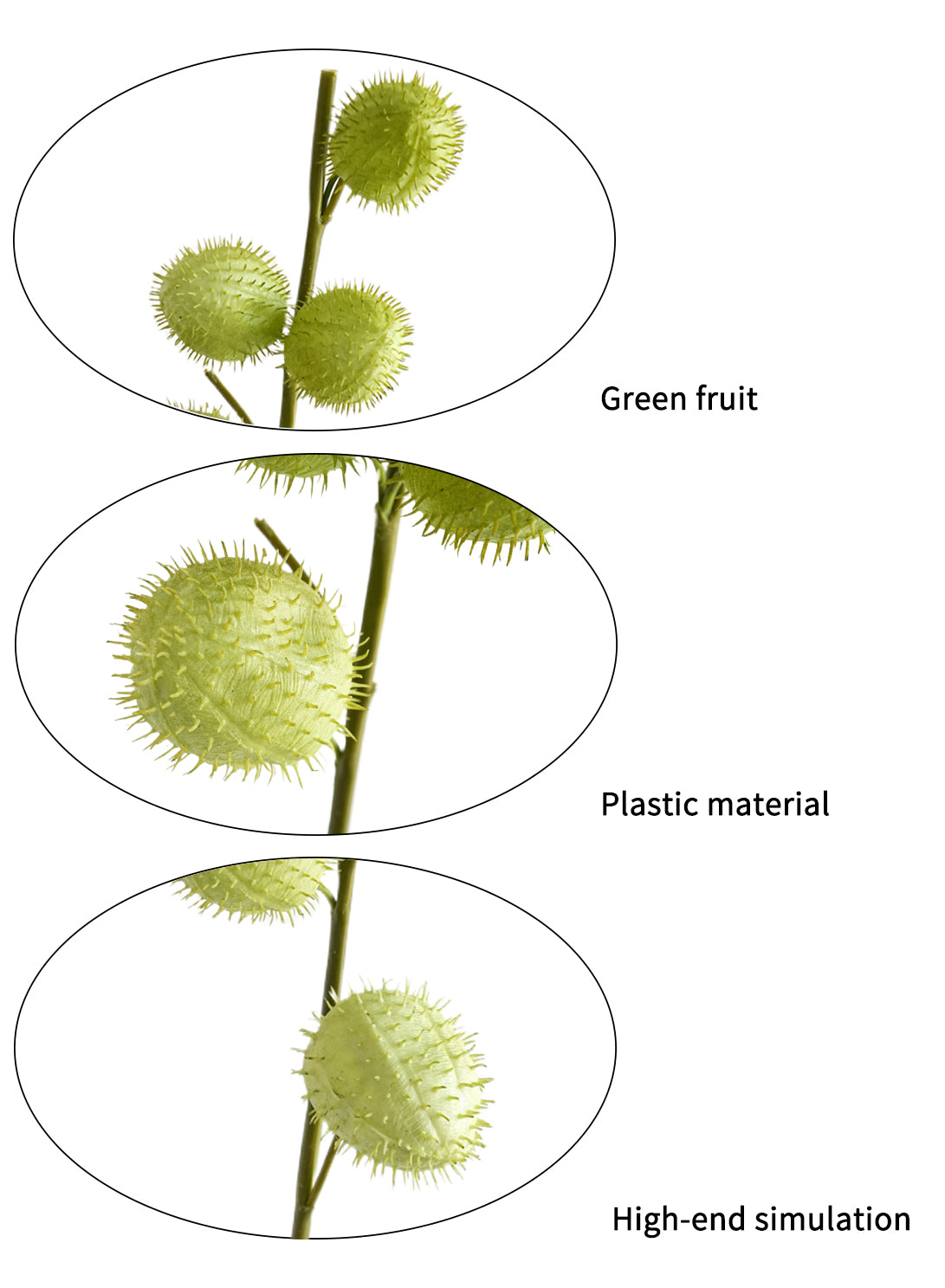 Artificial Balloonplant Fake Gomphocarpus -24.8"