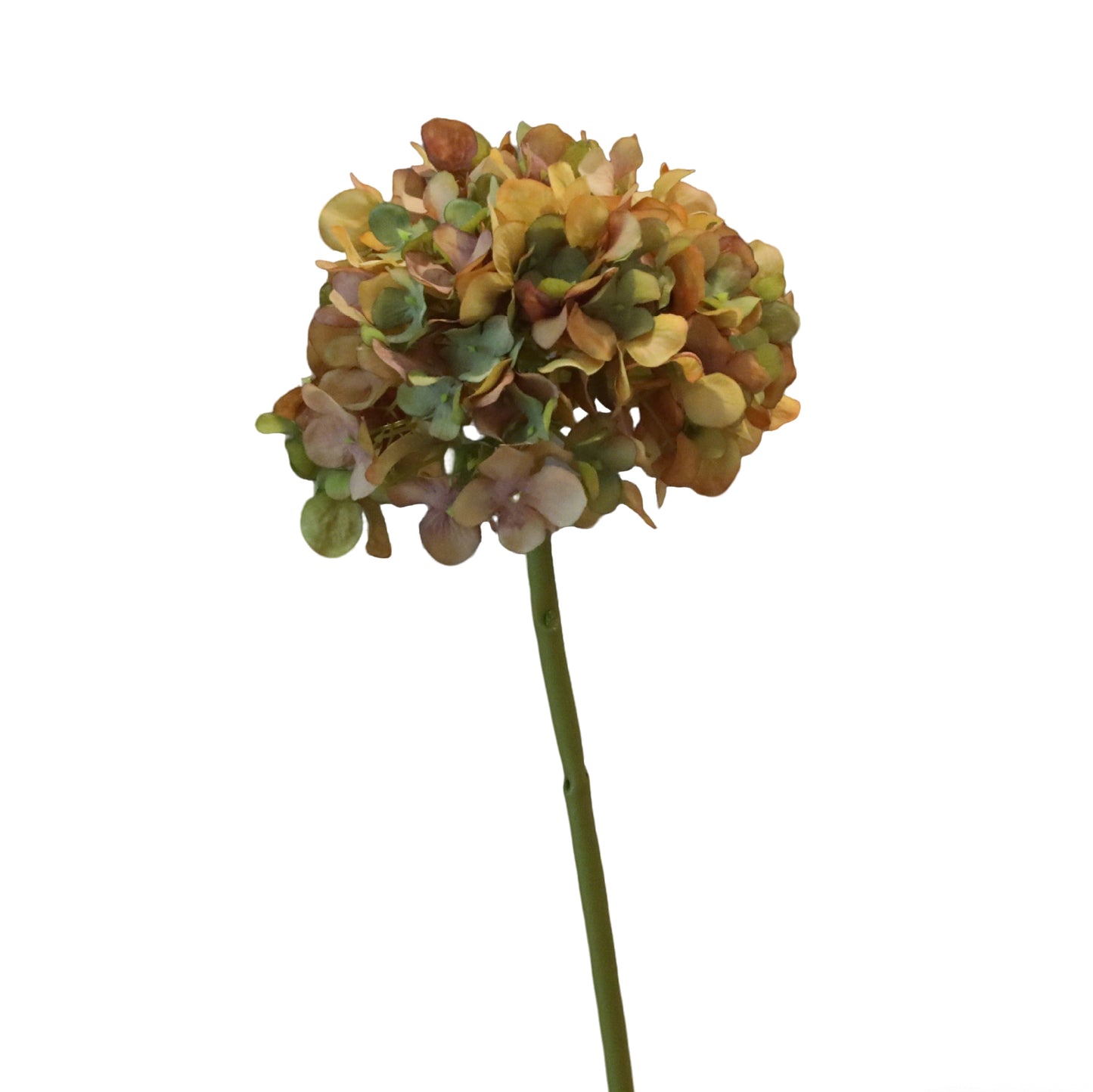 Faux Hydrangea Single Stem - 17.3"