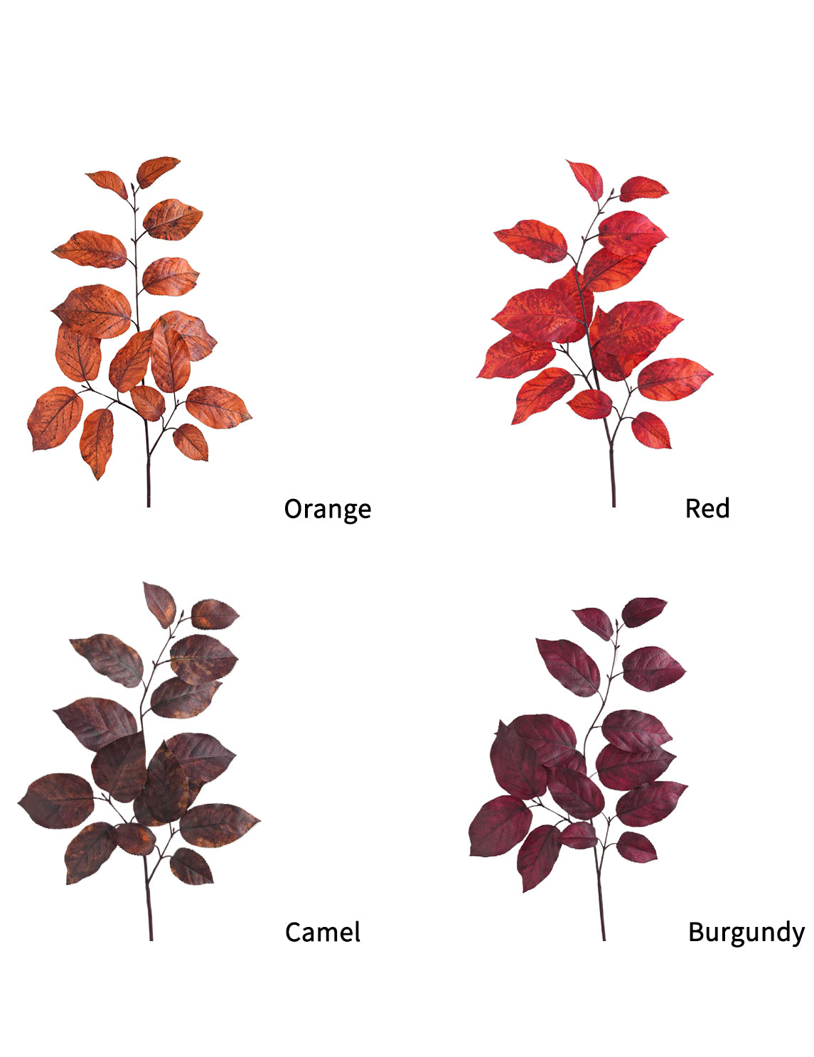 Retro Artificial Birch Leaves-29.7"