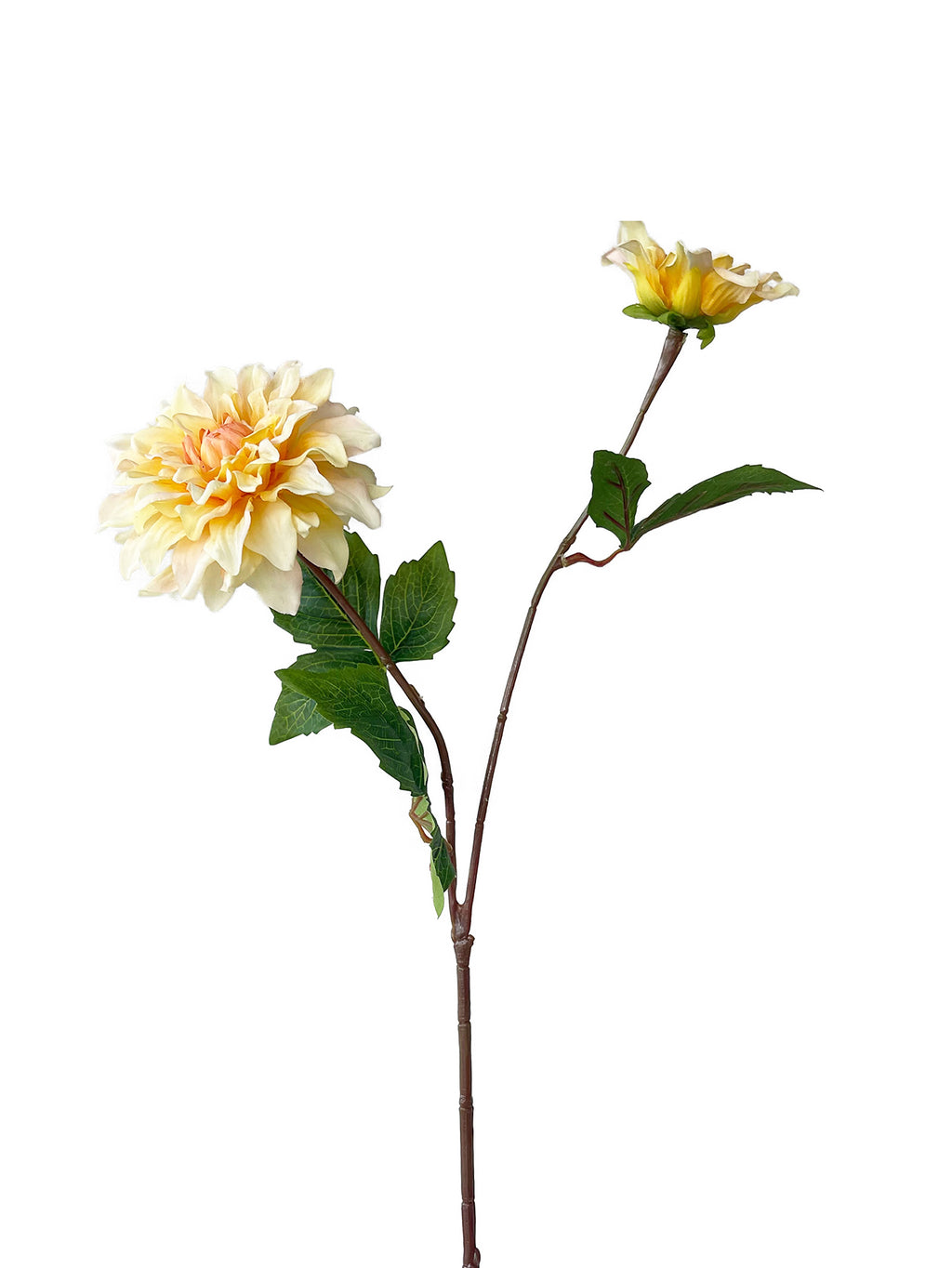 Artificial dahlia flowers with a realistic touch - 23.6"