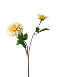 Artificial dahlia flowers with a realistic touch - 23.6"