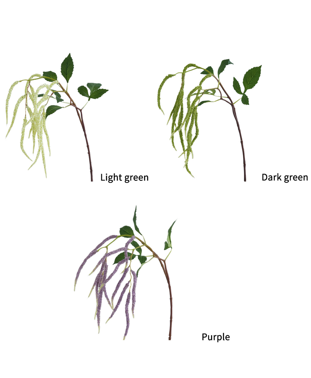 Artificial Amaranthus Stems -37.4"