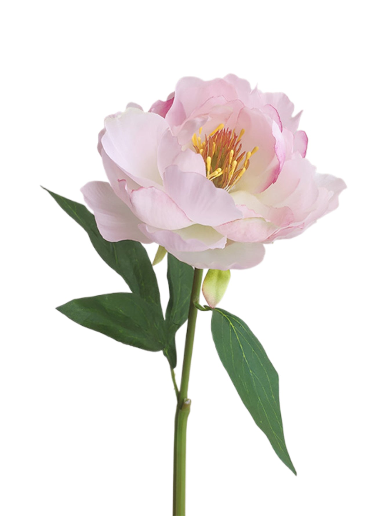 Artificial Peony Flowers in Oil Painting Look  -18.5"