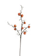 Faux Persimmon Fruits-34.6"