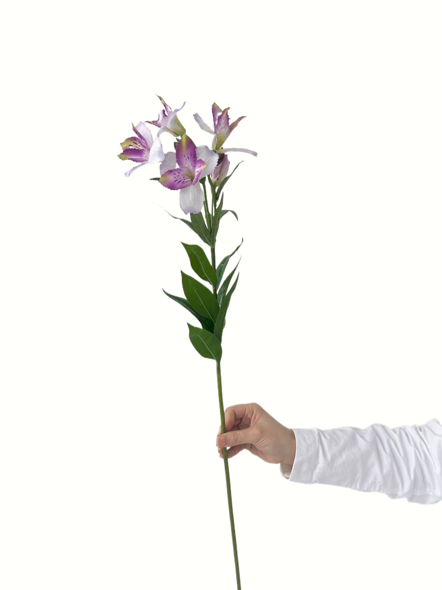 Realistic Artificial Alstroemeria for Stunning Decor -29.9"