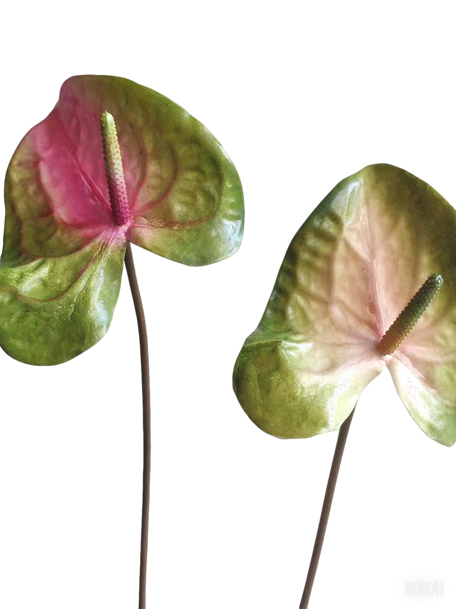 High-end Artificial Tropical Anthurium Flowers- 26.7"