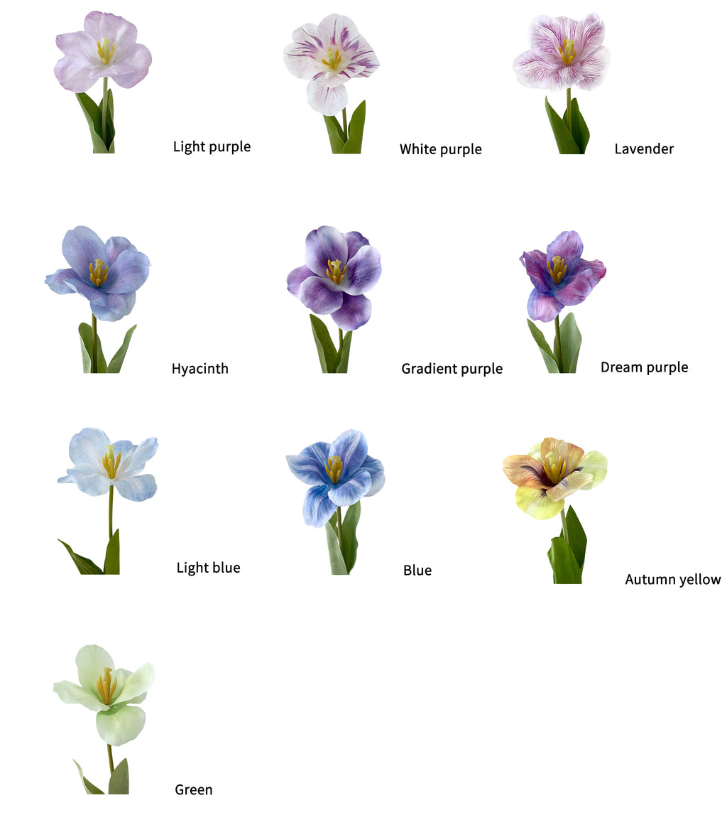 Artificial tulip flowers-24.4"