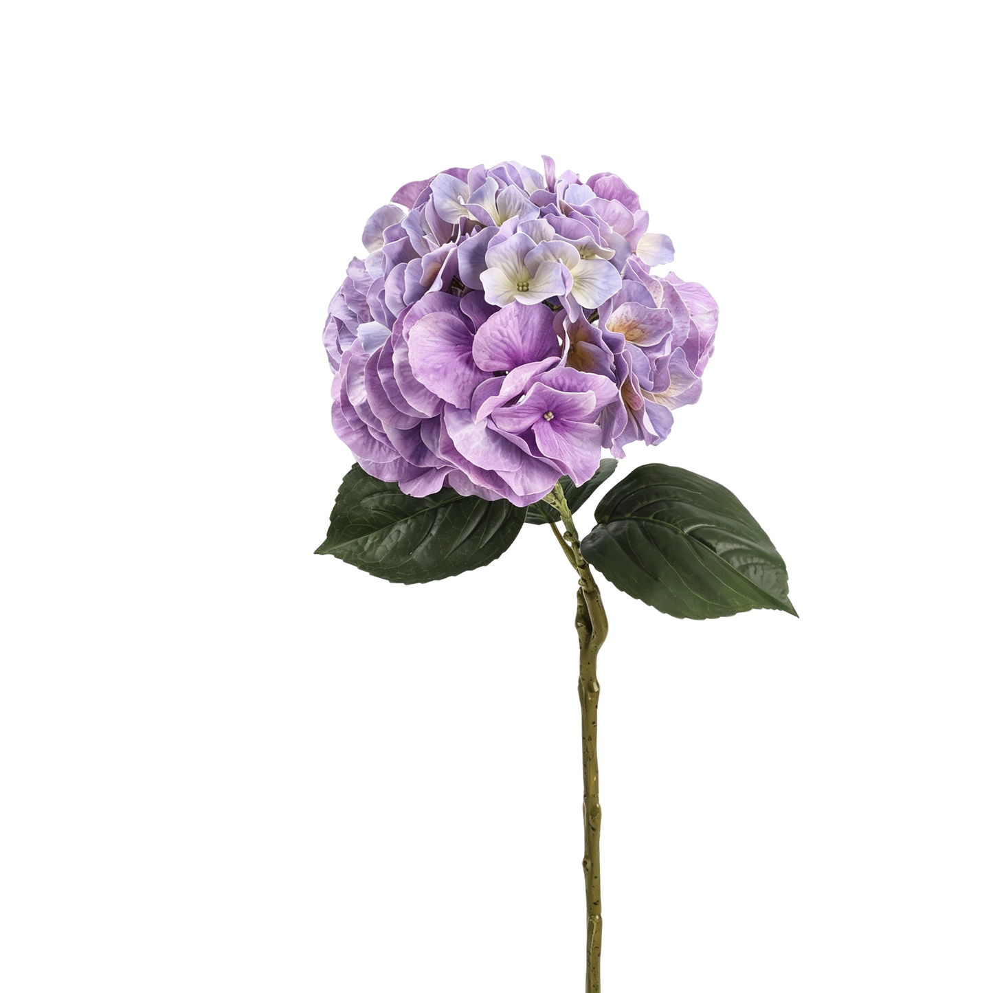 Premium Artificial Single‑Stem Large Hydrangea‑25.5"