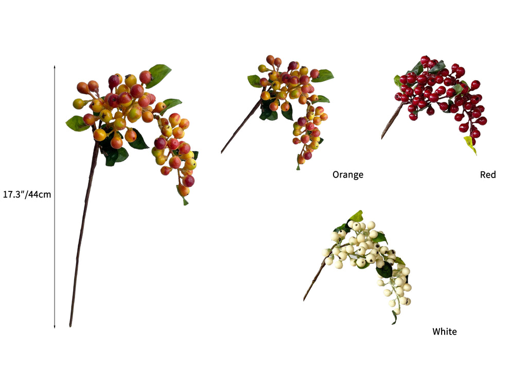 Colorful Artificial Berry -17.3"
