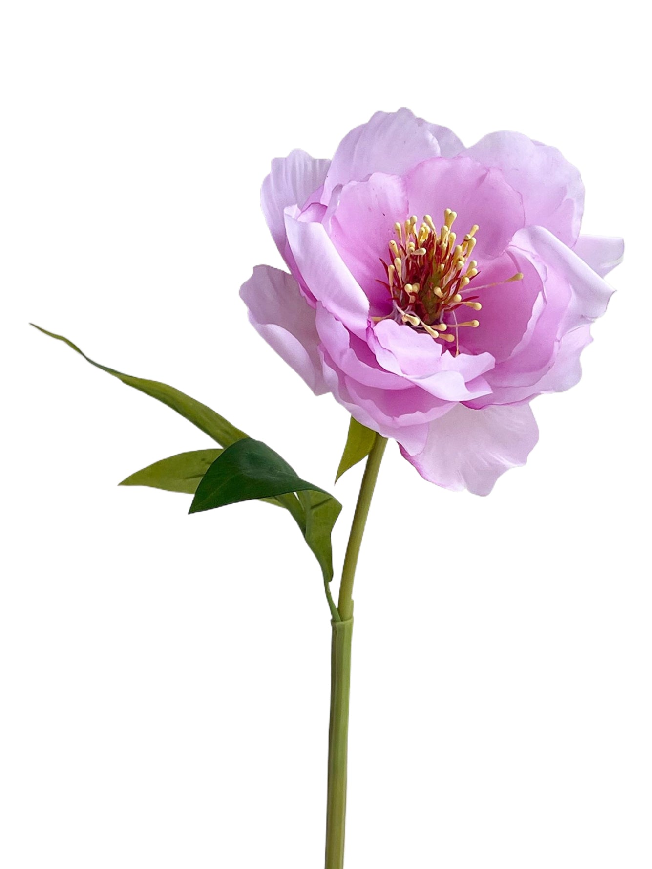 Artificial Peony Flowers in Oil Painting Look  -18.5"