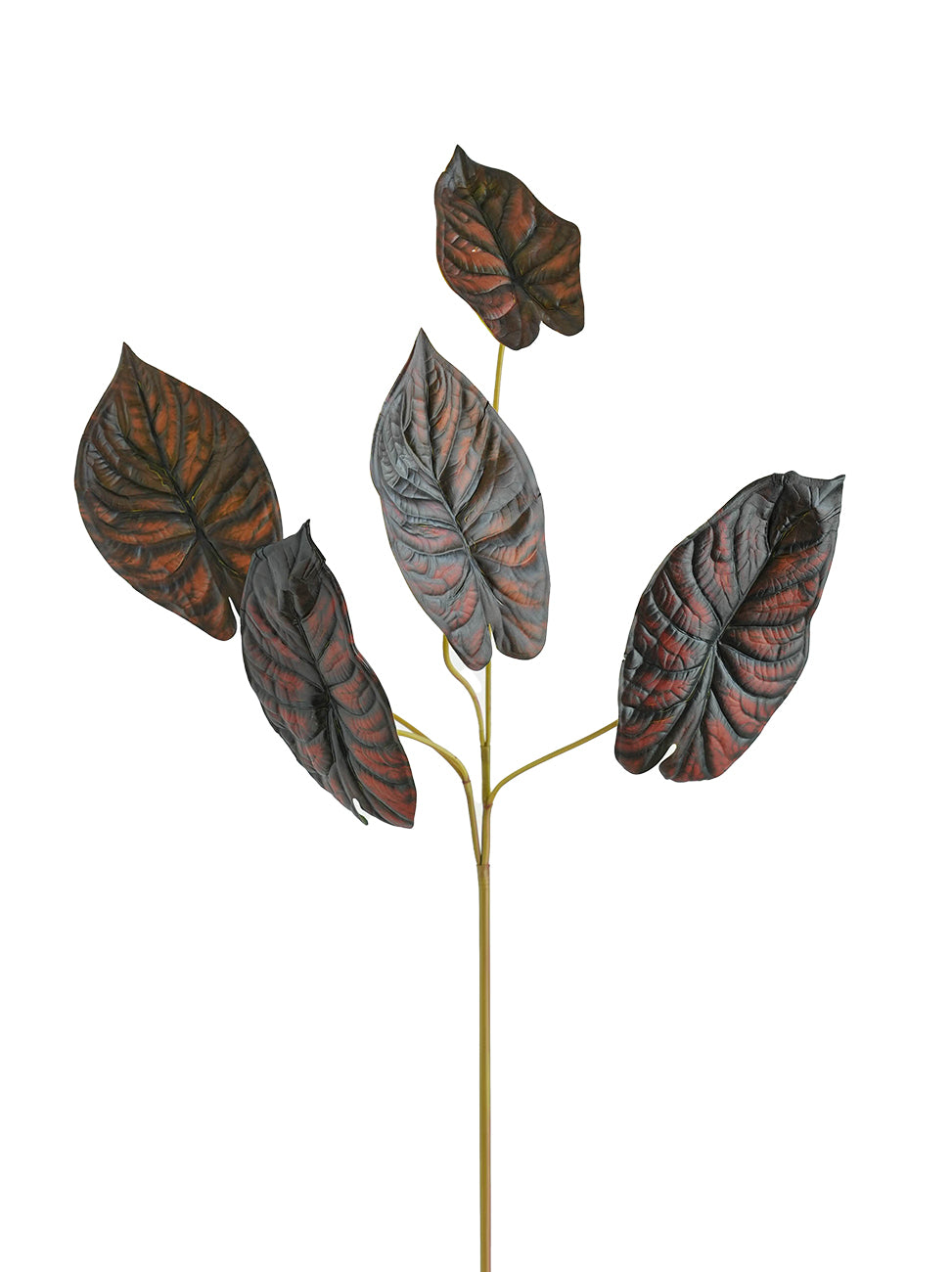 Faux Alocasia Leaves -31.1"