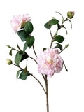Faux Camellia Flowers -22.8"