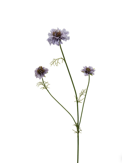 Faux Multi-Head Scabiosa Spray - 31.1"