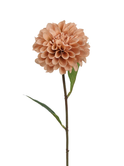 Faux Single-Bloom Dahlia Stem - 20.8"