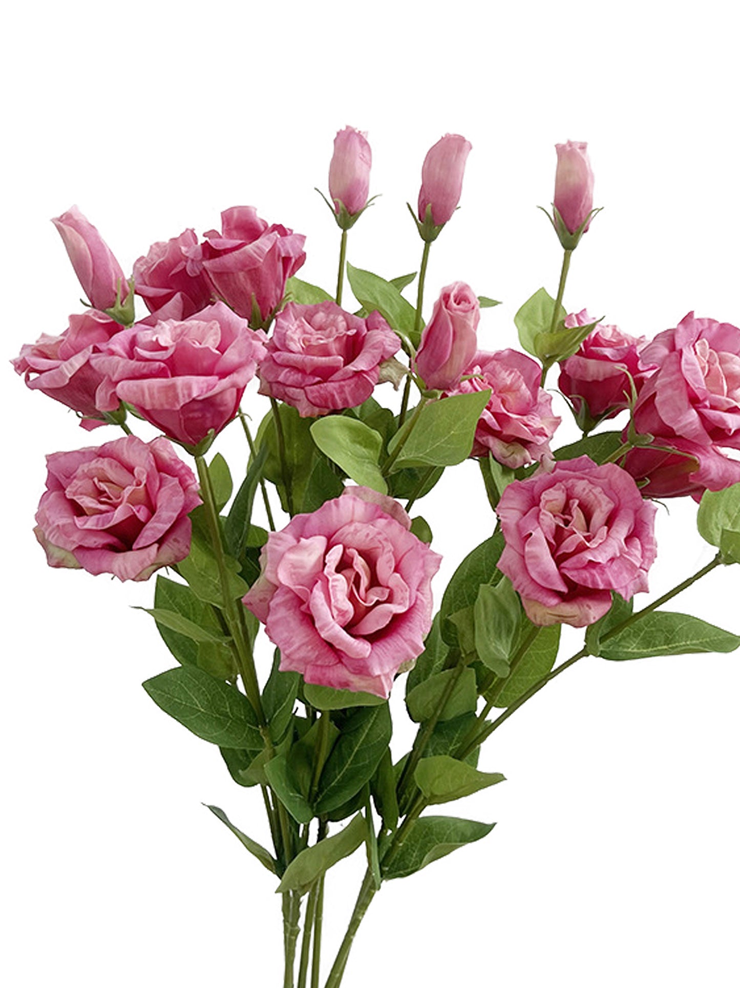 Artificial Eustoma Flowers with Real Touch Effect- 28.3