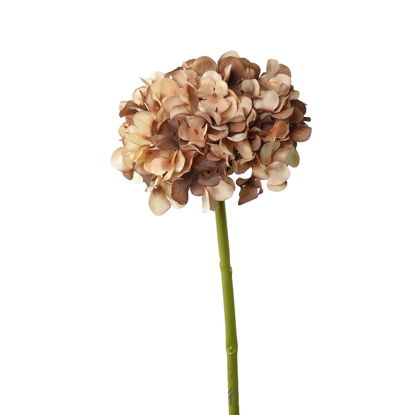 Faux Hydrangea Single Stem - 17.3"