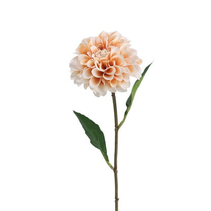 Faux Single-Bloom Dahlia Stem - 20.8"