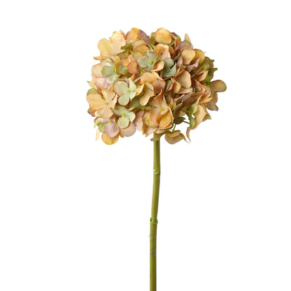 Faux Hydrangea Single Stem - 17.3"