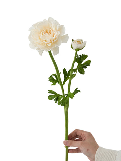Faux Ranunculus Flower -20.8"