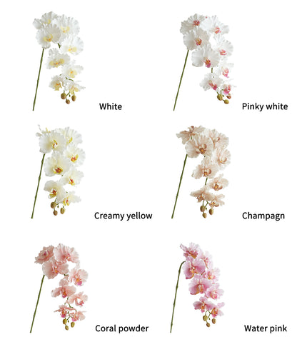 Colorful Artificial Phalaenopsis Orchids-38.5"