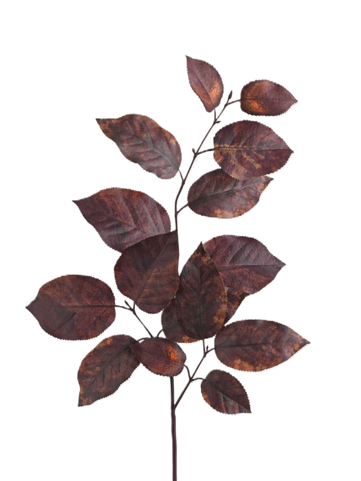 Retro Artificial Birch Leaves-29.7"