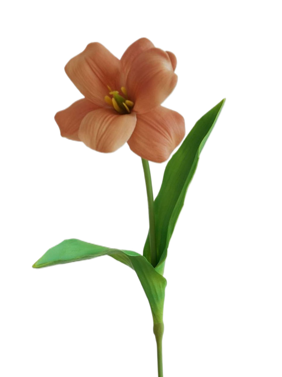 Artificial flowering tulips with a realistic tactile feel-19.6"
