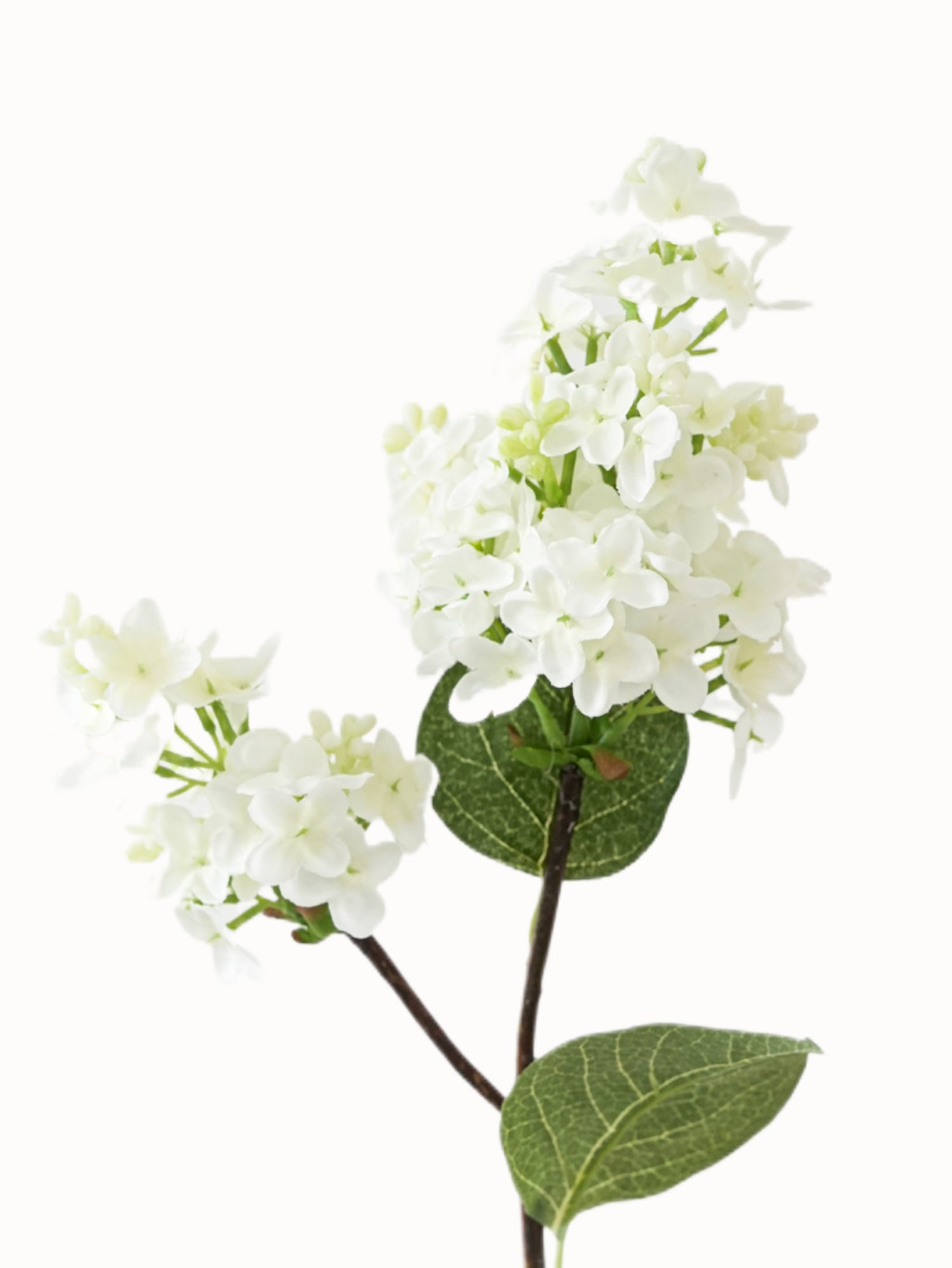 Artificial lilac flowers with short branches- 15.3"